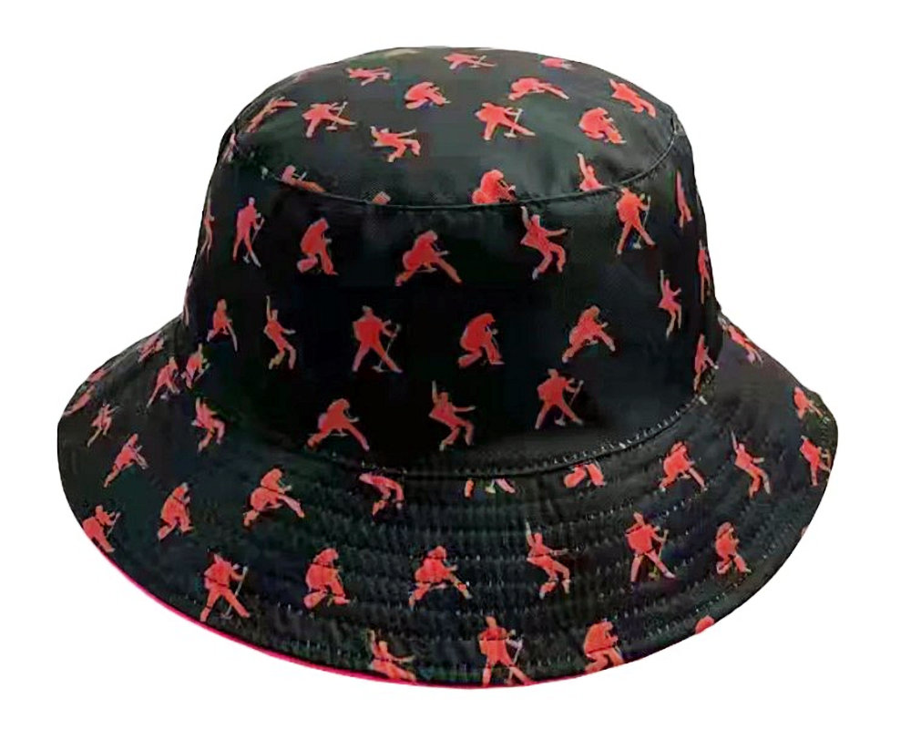 Elvis Presley Red Reversible Bucket Hat Officially Licensed